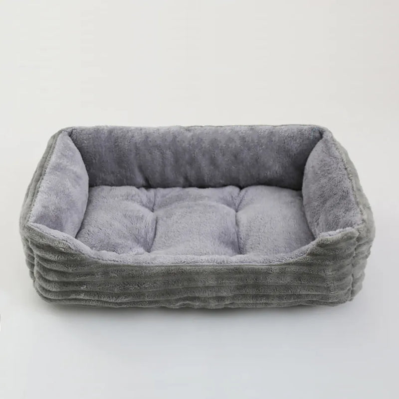 Square Plush Bed